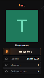 Usta Üye postbit Usta Üye postbit